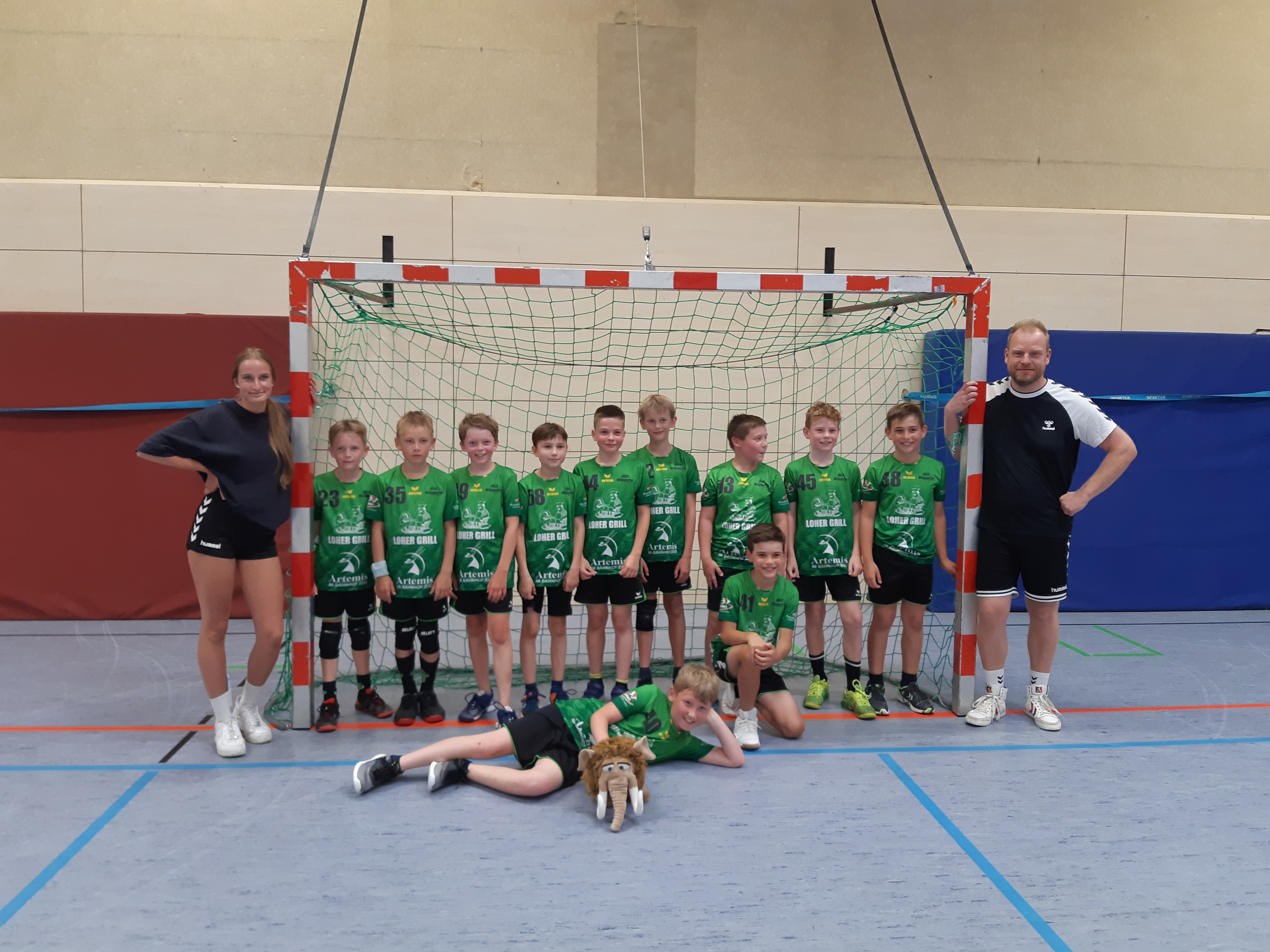 männliche E-Jugend HSV Handball