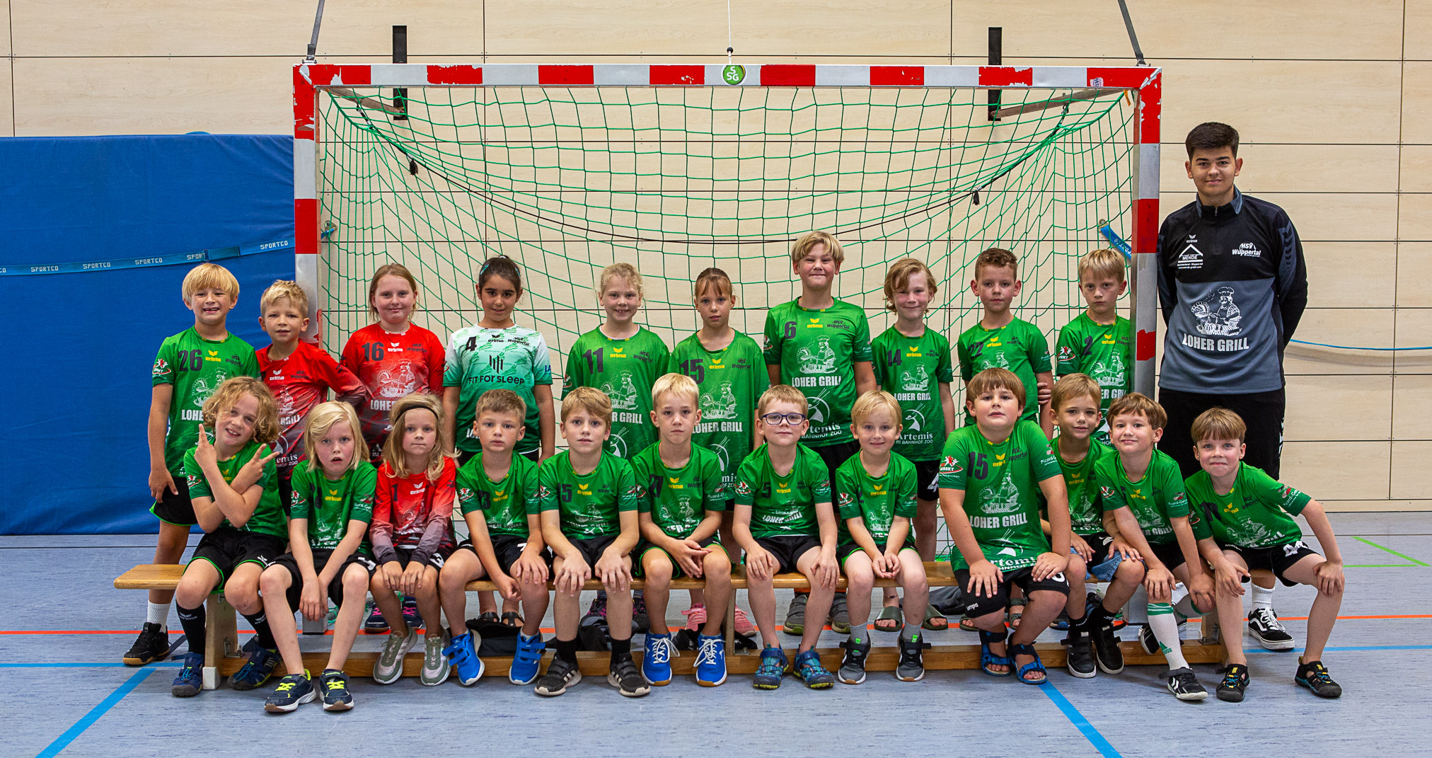 männliche/weibliche F-Jugend 2016 HSV Handball