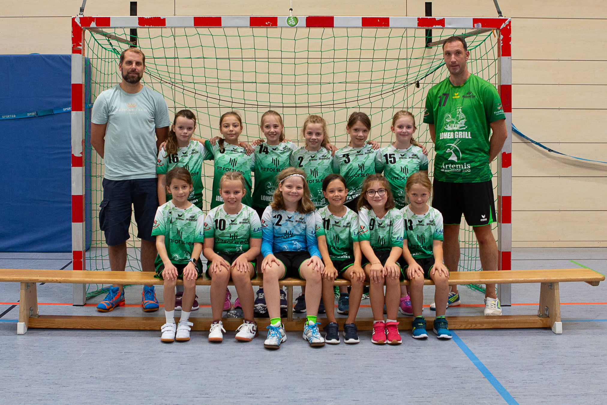 weibliche E-Jugend HSV Handball