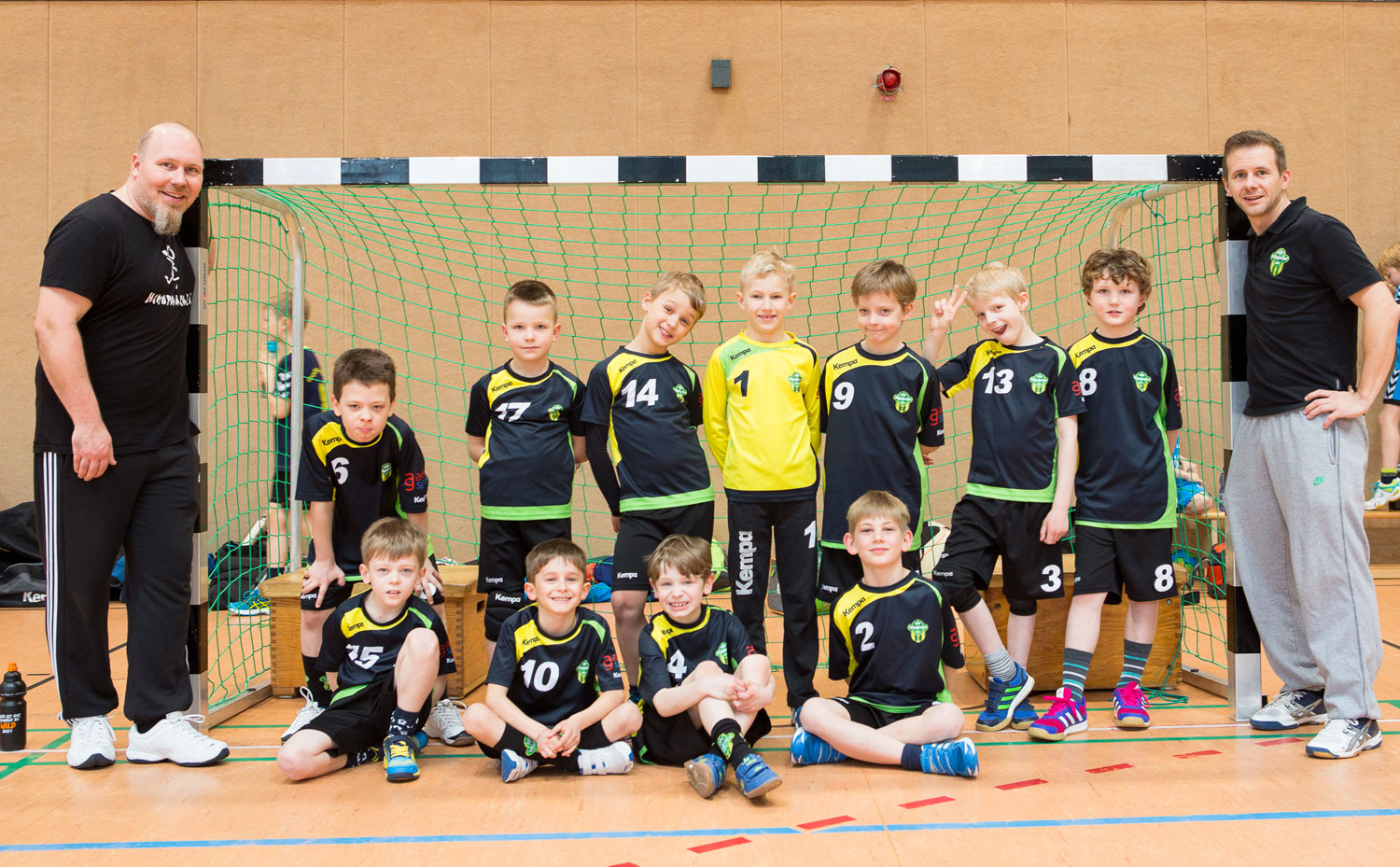männliche F2-Jugend HSV Handball